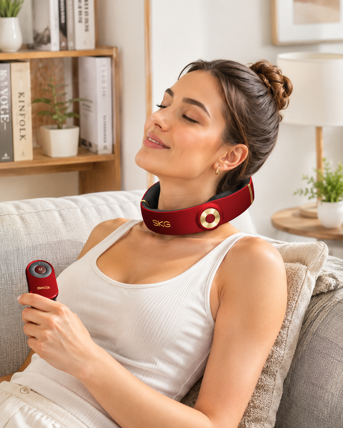 Nuvella Premium Neck Massager with Remote
