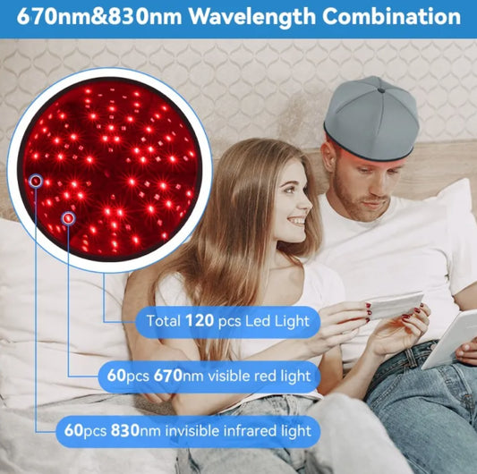 Nuvella LED Scalp Massager with Red Light Therapy