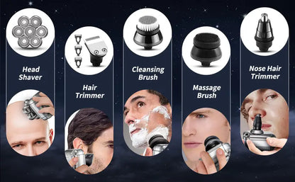 Nuvella Rechargeable Bald Head Shaver for Men