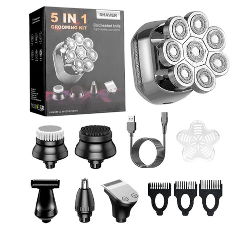 Nuvella Rechargeable Bald Head Shaver for Men