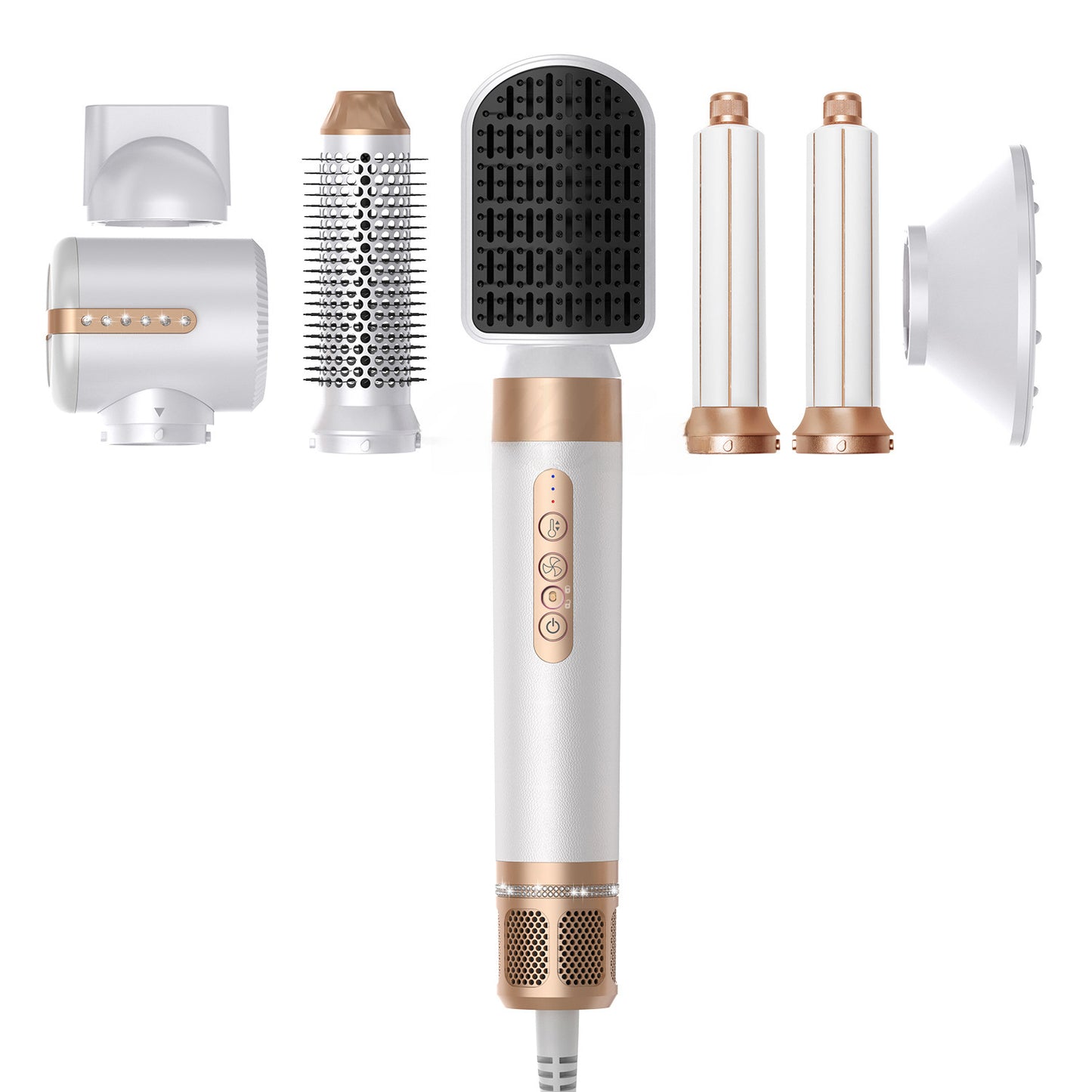 Nuvella 7-in-1 High-Speed Hot Air Brush for Styling