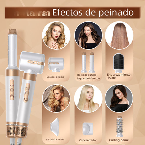 Nuvella 7-in-1 High-Speed Hot Air Brush for Styling