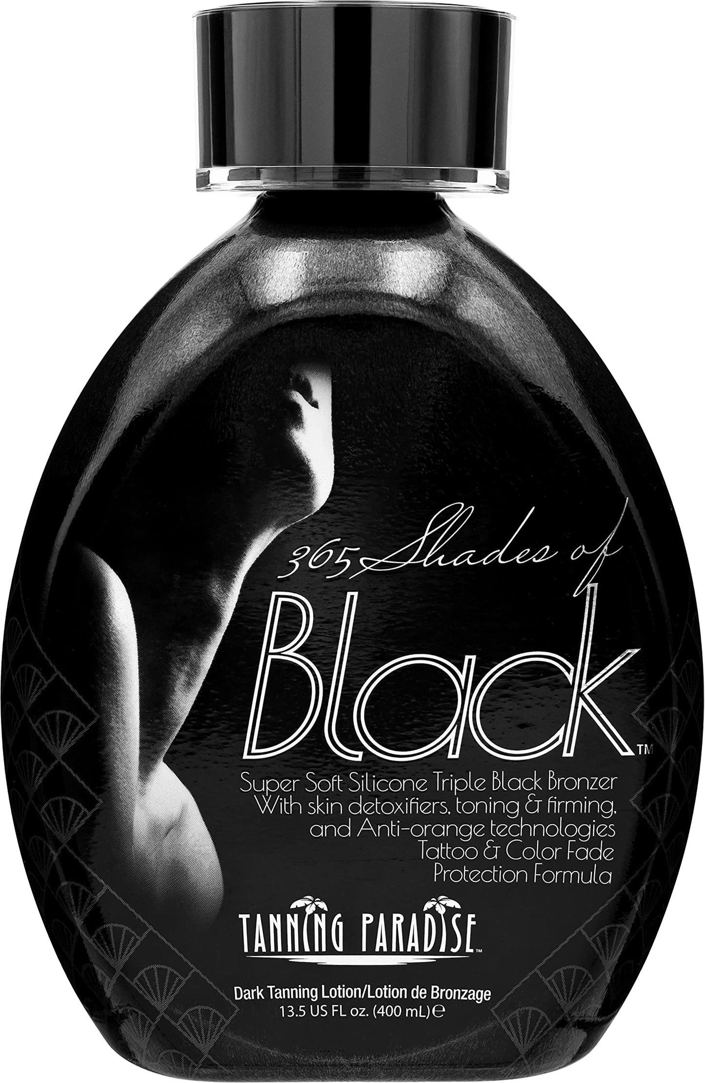 Tanning Paradise 365 Shades of Black Triple Black Bronzing, Toning & Tanning Lotion
