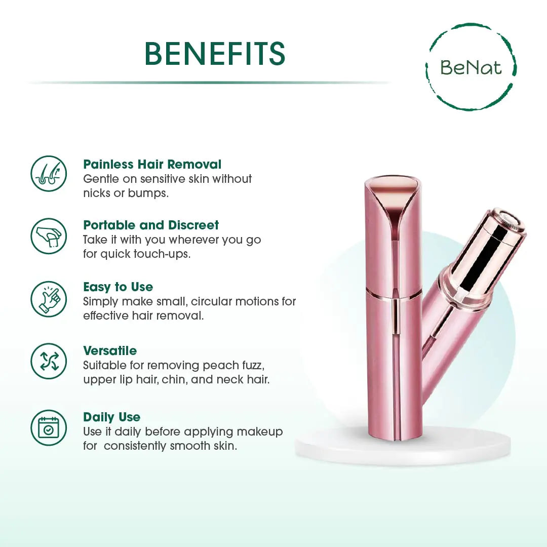 Nuvella Facial & Eyebrow Hair Removers Set