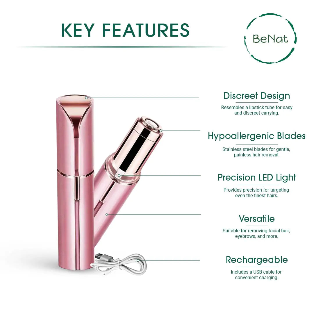 Nuvella Facial & Eyebrow Hair Removers Set
