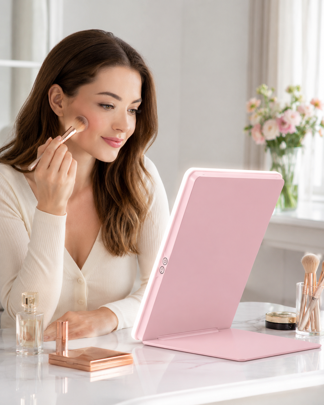 Nuvella Multifunctional LED Makeup Mirror