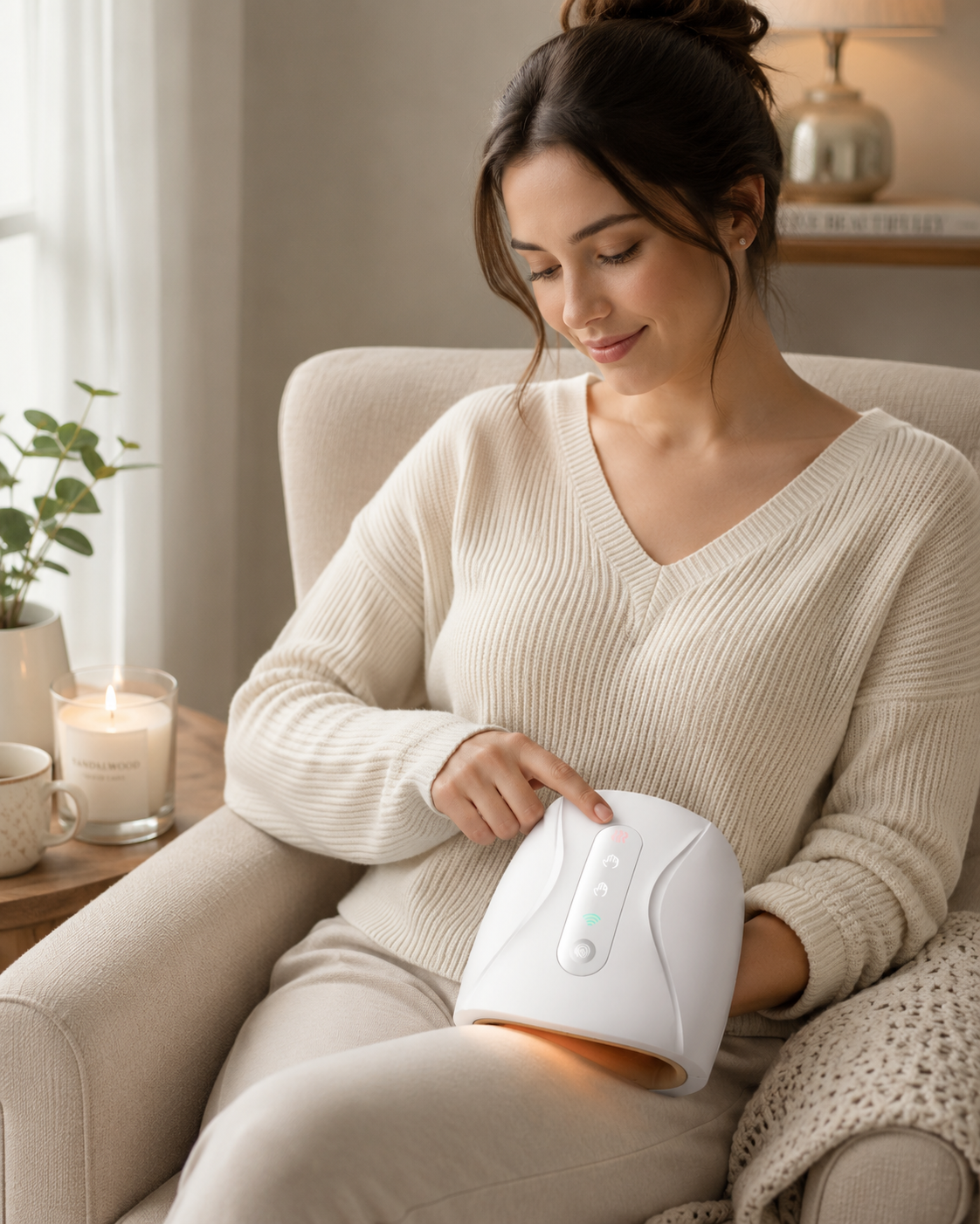 HandHaven Pro Hand Massager with Heat