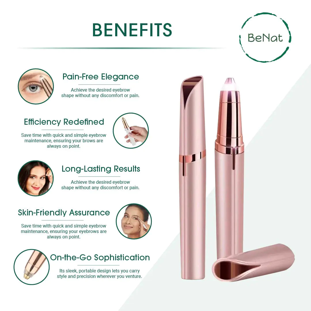 Nuvella Facial & Eyebrow Hair Removers Set