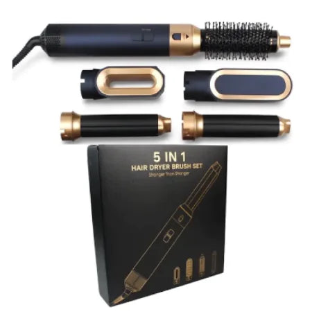 Nuvella 5-in-1 Hair Styler & Curling Iron
