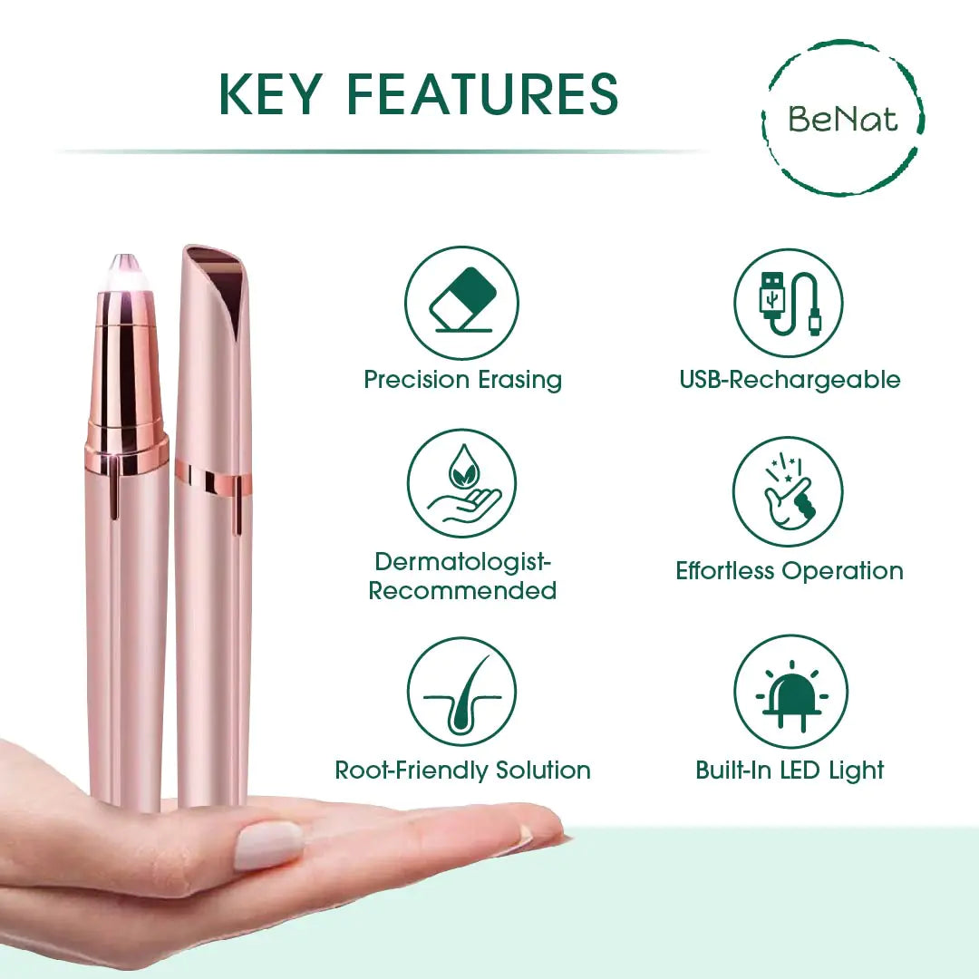Nuvella Facial & Eyebrow Hair Removers Set